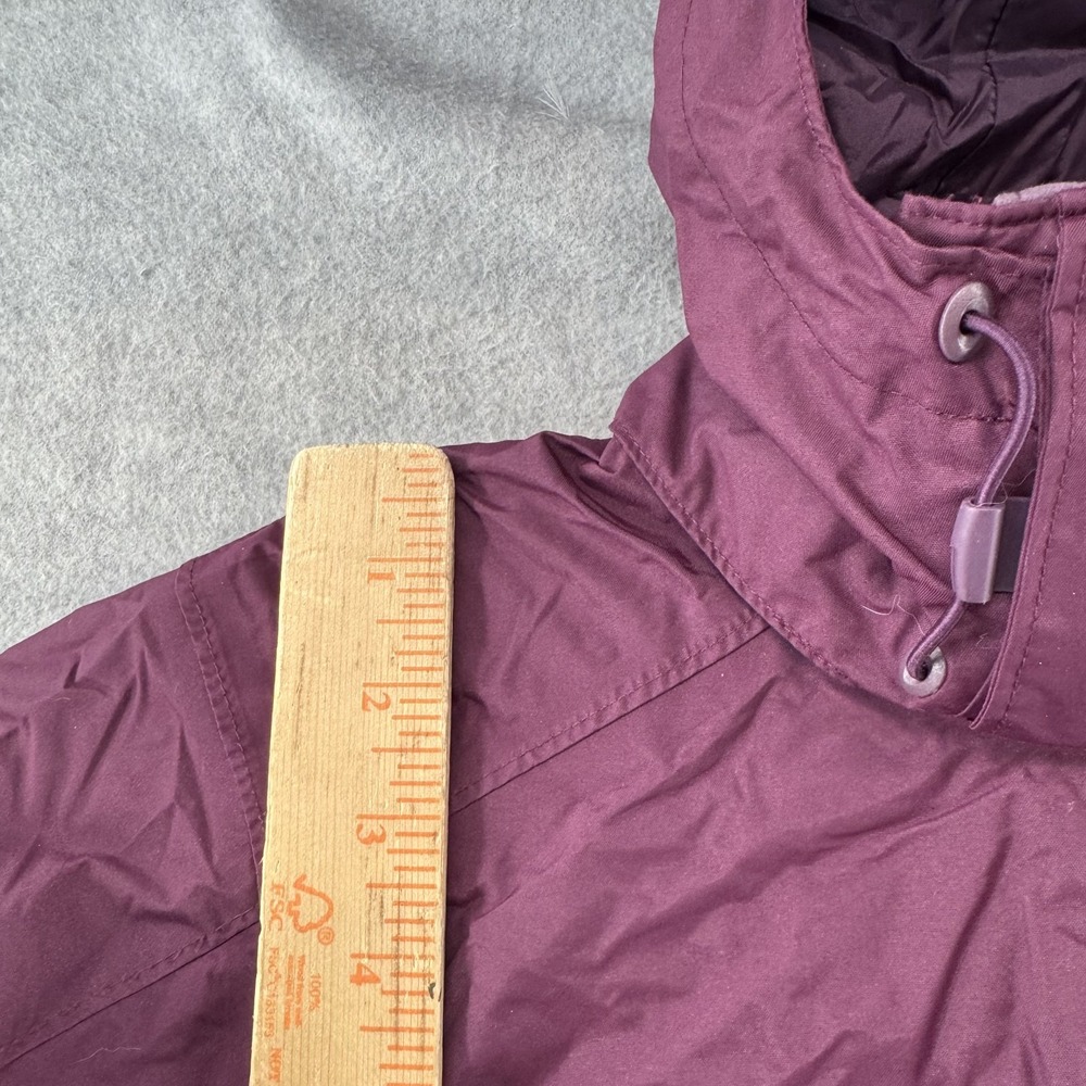 Columbia Omni Tech Jacket Hooded Womens Size Large Purple - Picture 8 of 10